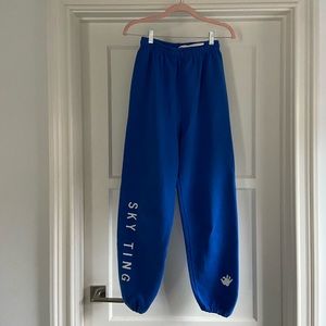 Sky Ting Yoga Sweatsuit Size Small